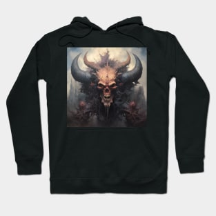 Horned Skull Hoodie